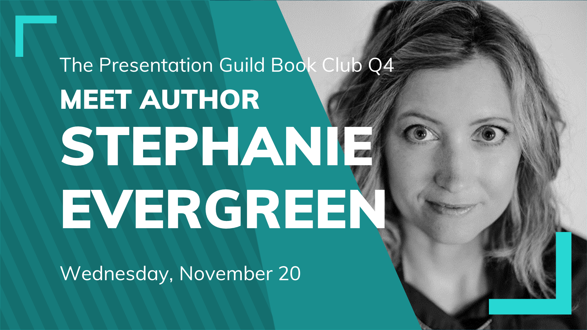 Book Club Q4 | Meet Stephanie Evergreen: Wednesday, November 20